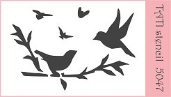 Трафарет гнучкий TATI stencil 5047