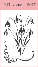 Трафарет гибкий TATI stencil 5077