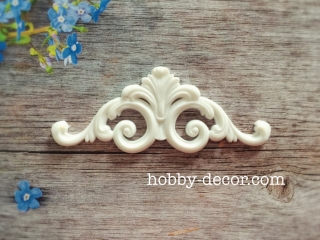 Resin embellishments  - Бордюр Магнифик 7 х 3 см пластик