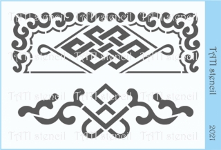 Трафарет объёмный TATI stencil 2021