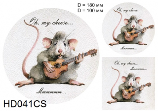 Декупажна карта А4 Hobby-Decor, HD041CS
