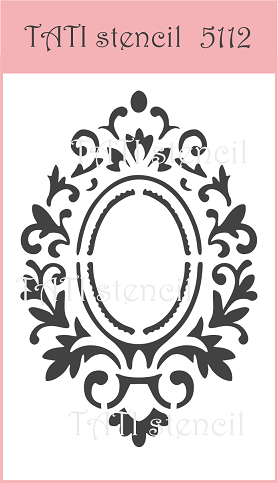Трафарет гибкий TATI stencil 5112