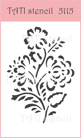 Трафарет гнучкий TATI stencil 5115