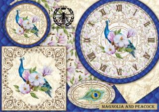 - мотивы на часы - Decoupage card A3 Hobby-Decor, HD007CL 1
