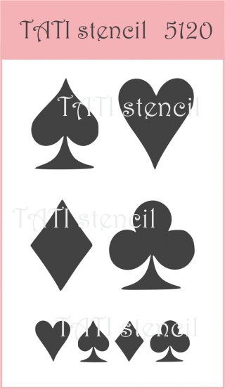 Трафарет гнучкий TATI stencil 5120