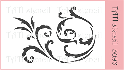 Трафарет гнучкий TATI stencil 5096