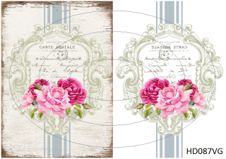 Декупажная карта А4 Hobby-Decor, HD087VG