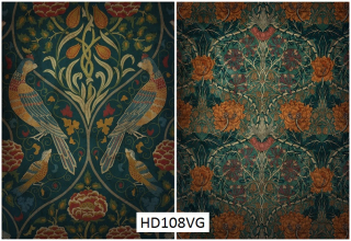 Декупажная карта А4 винтажный фон Уильям Моррис, Hobby-Decor