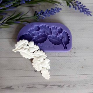 Молды - Молд ДП168, Веточка Дуба 8*3,5 см 1